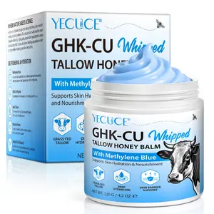YECUCE Copper Peptide Shea Butter Cream, enriched with methylene blue and GHK-CU copper peptides, softens fine lines, evens out skin tone, provides long-lasting hydration and nourishment, Anti Aging Formula, Facial moisturizer, Moisturizers Daily Care