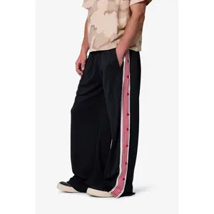 mnml Side Snap Striped Track Pants
