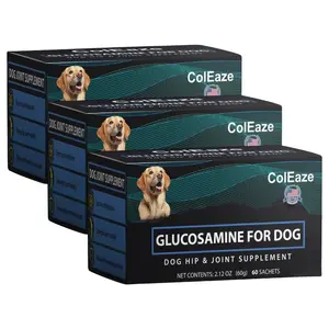 Dog Joint Support Powder – Glucosamine Supplement for Hip & Mobility, Relieve Stiffness, Suitable for All Breeds & Ages