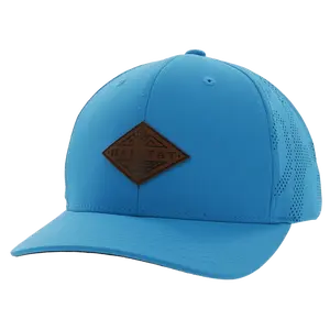 Hooey® Men's Graphite Habitat 6-panel Blue Trucker Cap 6012T-BL