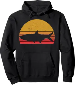 Tarpon Fishing - Retro Tarpon Saltwater Fisherman Pullover Hoodie