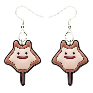 Stingray Earrings Hypoallergenic Silver Plated Fishhooks Yazzle Dazzle