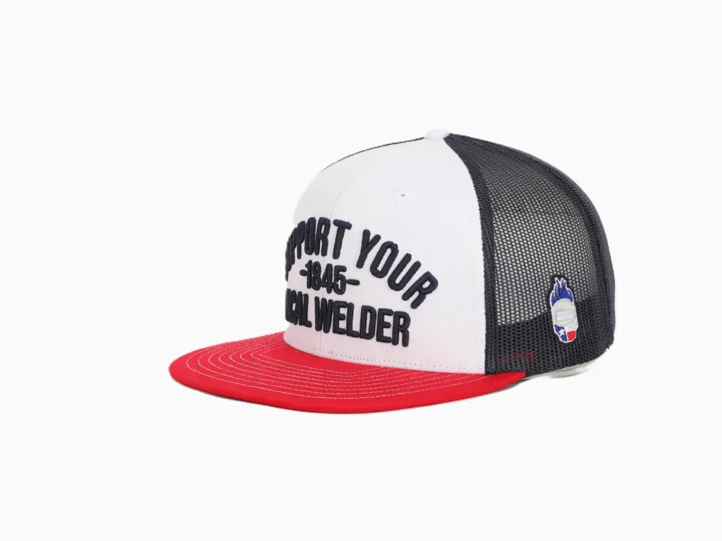 Outlaw Hat - Support your Local Welder Hat-FLAT