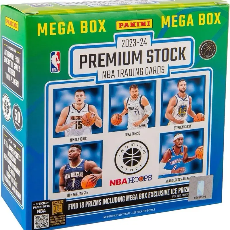 2023/24 PREMIUM STOCK NBA HOOPS MEGA BOX