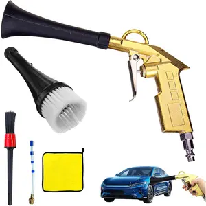 Air Compressor for Car Detailing Detailing Tool, High Pressure Air Gun Dry Cleaning Tool Kit, Air Gun, Car Clean Gun, Cleaning Gun, for Car Dry Cleaning