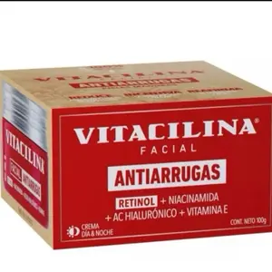 Vitacilina Retinol Serum Antiarrugas with Hyaluronic Acid & Vitamin E for Day & Night Use 30ml Firming Deep Hydration