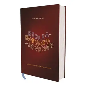 RVR60, Biblia de Estudio para Jóvenes Adolescentes, Tapa dura, Palabras de Jesús en Rojo, Comfort Print