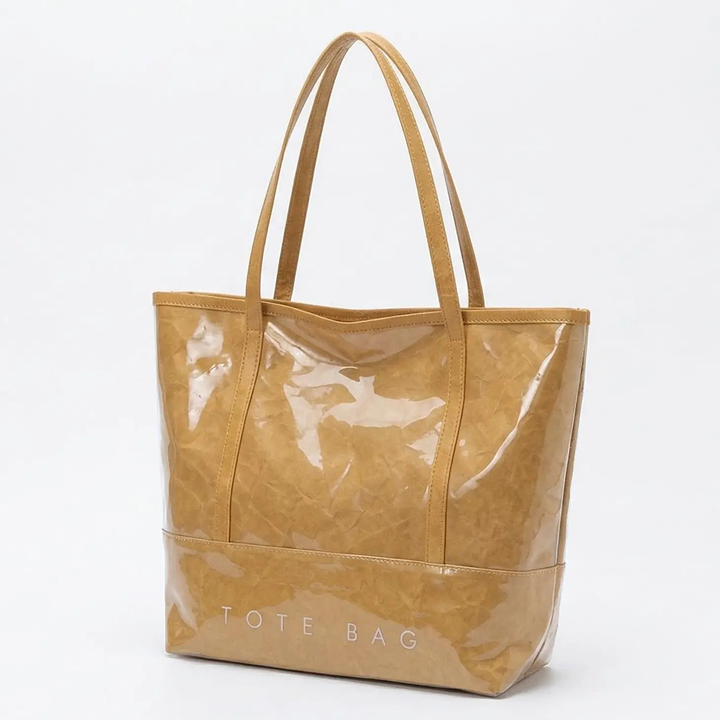 Women's Aesthetic High-Gloss Tote Bag, Trendy Pop of Color Shoulder Bag, High-Value Large Capacity Work & School Purse, Luxury Feel Viral Daily Commuter Bag Summervibes, Futuristic, Streetwear Icon tiktokshopspringglowup