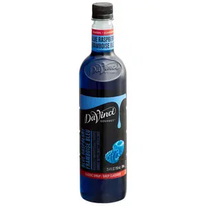 Gourmet Classic Blue Raspberry Flavoring Syrup 750 mL WS-711SYP4BLRSP-NF