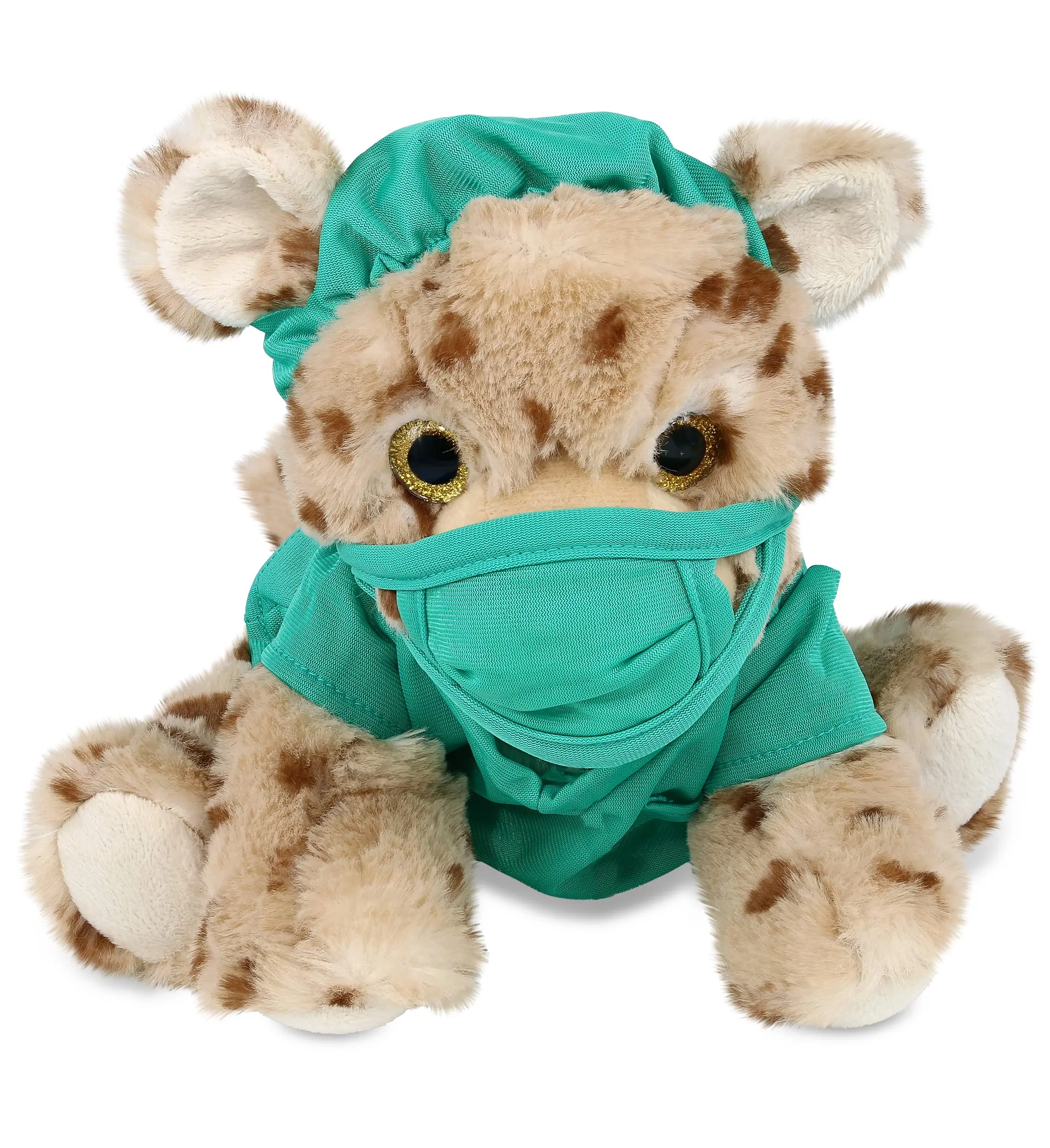 PLUSH DOCTOR - SUPER SOFT PLUSH - SQUAT CHEETAH 8.5 INCH
