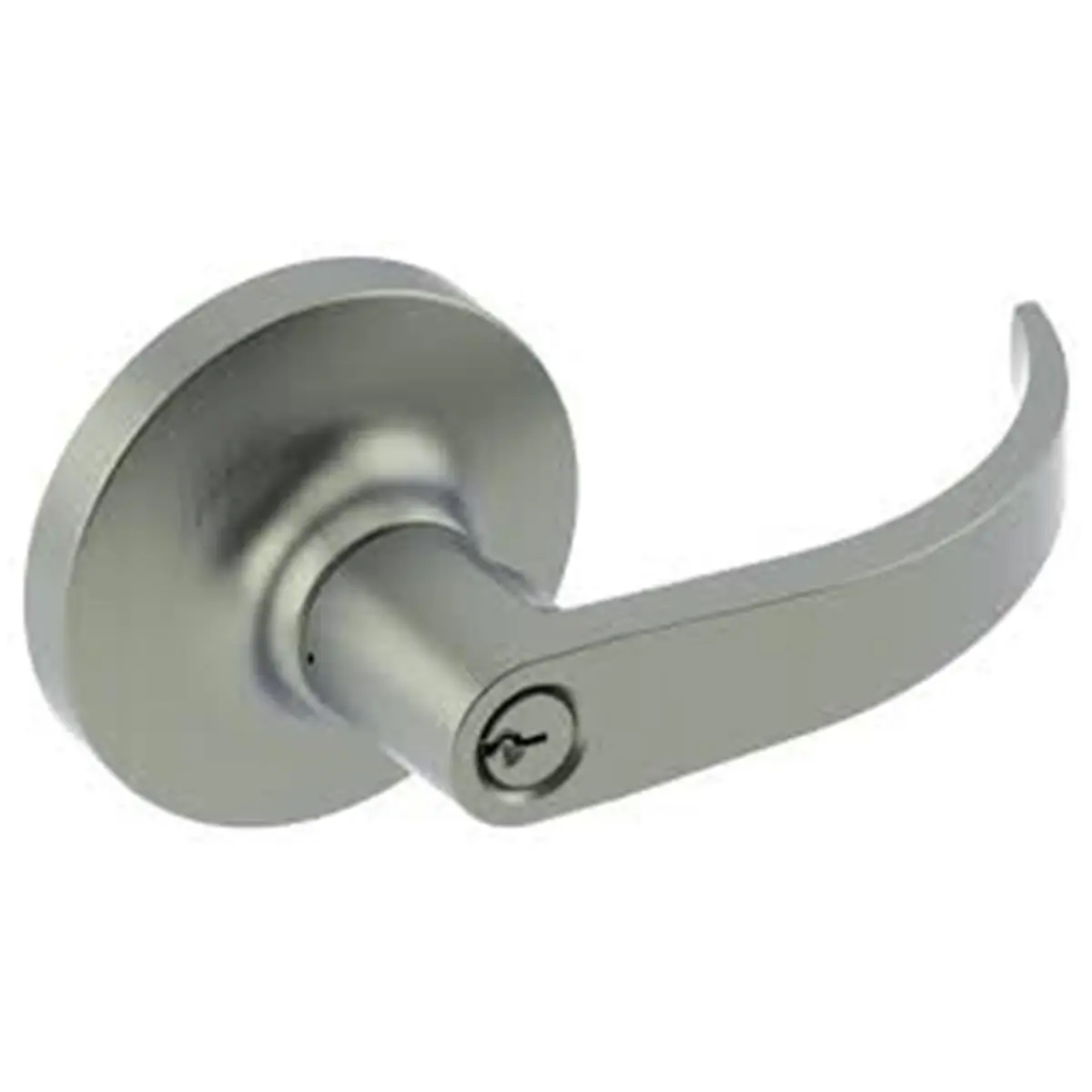 Hager Archer Lever Passage Cylindrical Door Lock - Door Hardware, Model No. 000313, Satin Chrome Finish, Door Locks