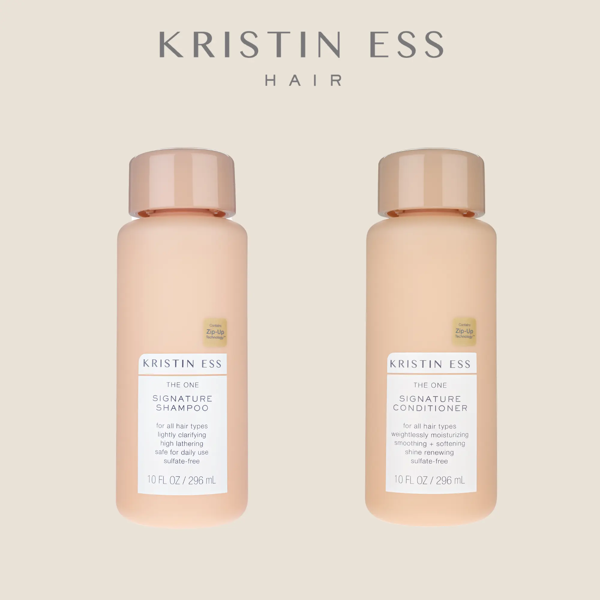 KRISTINE ESS HAIR THE PERFECTLY POLISHED WASH DUO - SHAMPOO + CONDITIONER