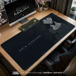 Solo Leveling Mouse Pad - Shadow Hunter Gaming Desk Mat, Anime Mouse Pad, Desk Mat, pc accessories.