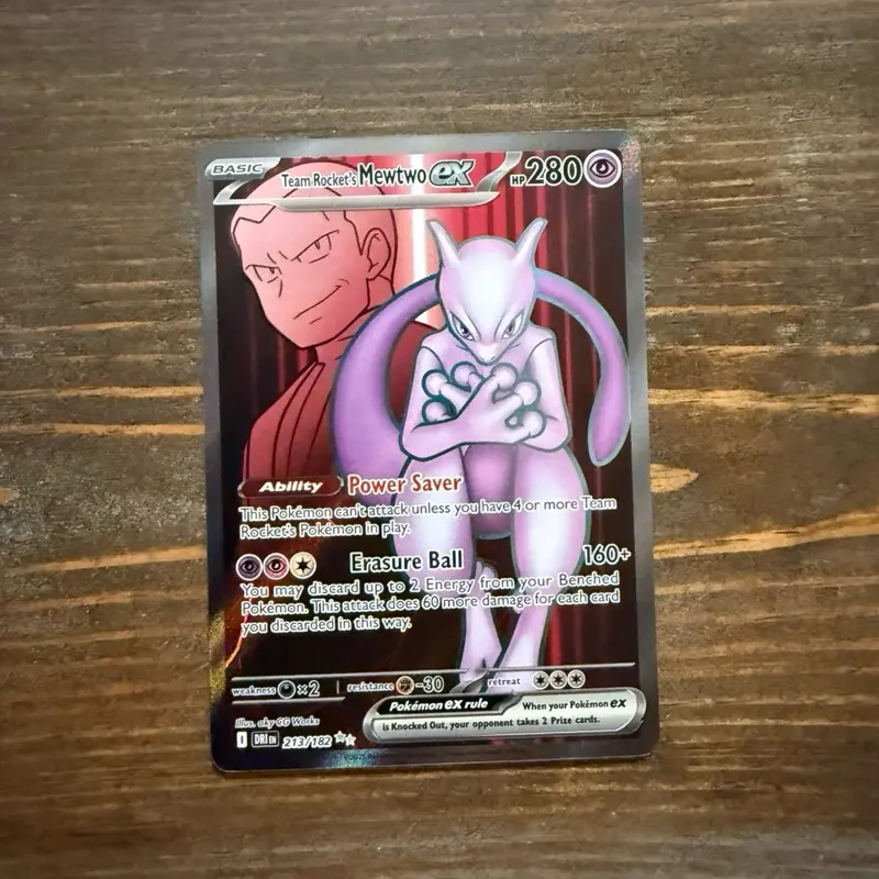 Pokemon Tcg Team Rocket's Mewtwo ex 213/182 Destined Rivals - TikTok Shop Pokemon Tcg Team Rocket's Mewtwo ex 213/182 Destined Rivals - TikTok Shop