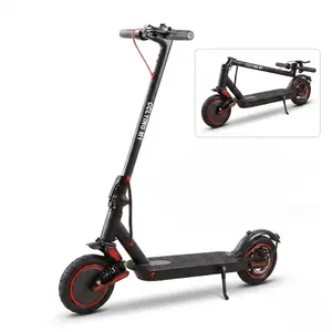 Foldable Electric Scooter for Adults  Up to 19MPH & 18 Miles Range, 8.5" Air Tires, Front Dampener Commuter E-Scooter with Dual Brakes Sporty