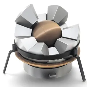 Atomic Bomb Nuke Plutonium Sphere Internal Model,Explosive Lens, Historical Nuclear Physics,Oppenheimer Era 3D Craft Assembly Kit,Adult Science Collectible for Military History Fans & Display Ornament