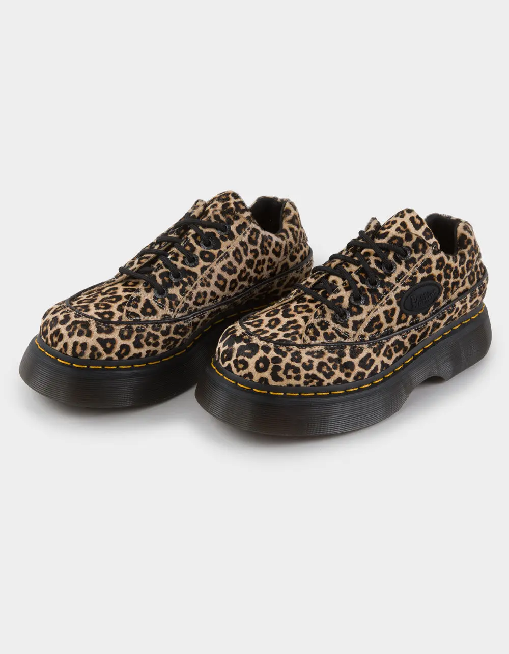 DR. MARTENS Buzz 5-Eye Womens Leopard Shoes DR. MARTENS Buzz 5-Eye Womens Leopard Shoes