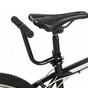Rear Handlebar for Bicycles Angled Grip Design Enhances Passenger Comfort Suitable for Mountain and Road Bike Attachments Ergonomic Bend Style Sturdy Construction Easy Installation Ideal Accessory for Cyclists with Passengers