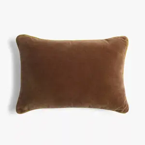 Velvet Mini Lumbar Pillow Pecan - Parachute Velvet Mini Lumbar Pillow Pecan - Parachute