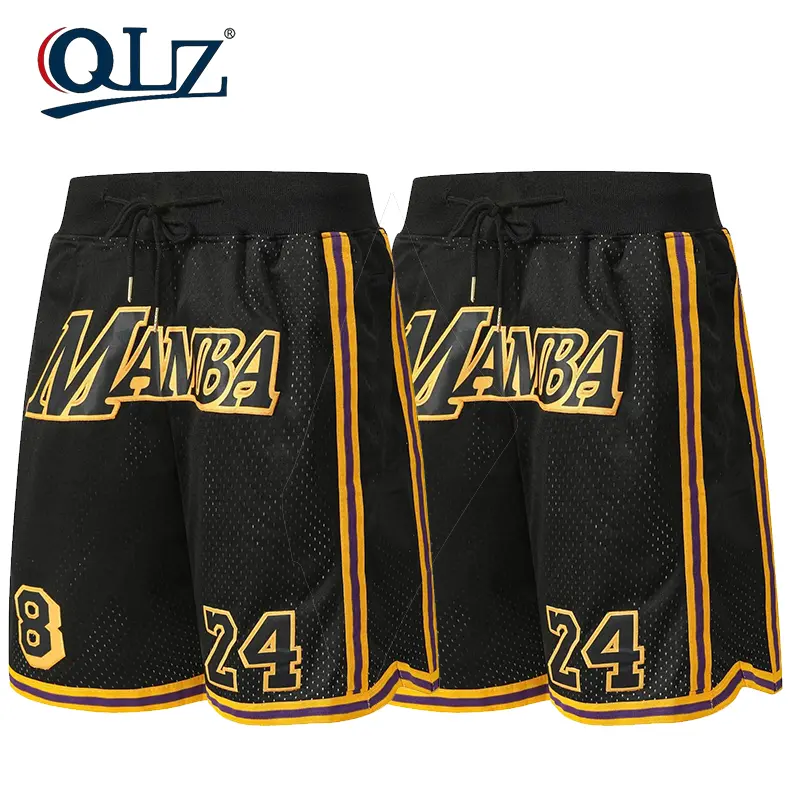 Men's Regular Fit Letter & Number Print Drawstring Waist Jersey Basketball Shorts, Casual Quick Drying Breathable Shorts, Summer Bottoms For Outdoor Daily Wear