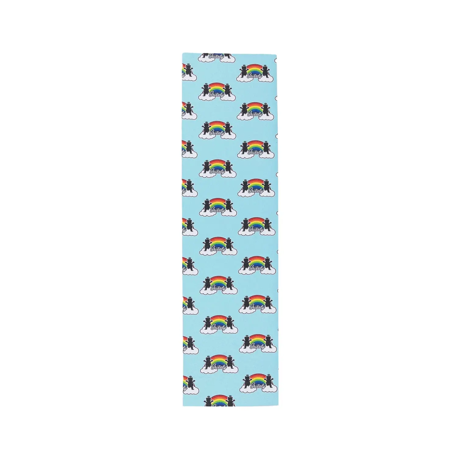 Grizzly Skateboard Griptape Over The Rainbow Blue 9" x 33" Grip Tape Sheet