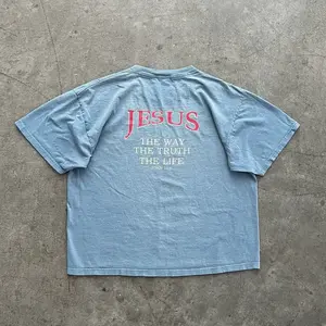 Jesus The Way The Truth The Life John 14:6 Vintage Christian Shirt, Retro God Graphic Tee, Christian Comfort Colors Jesus T-shirt, Faith Tee