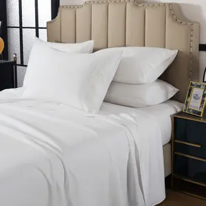 White 6 Piece Bedsheet Set