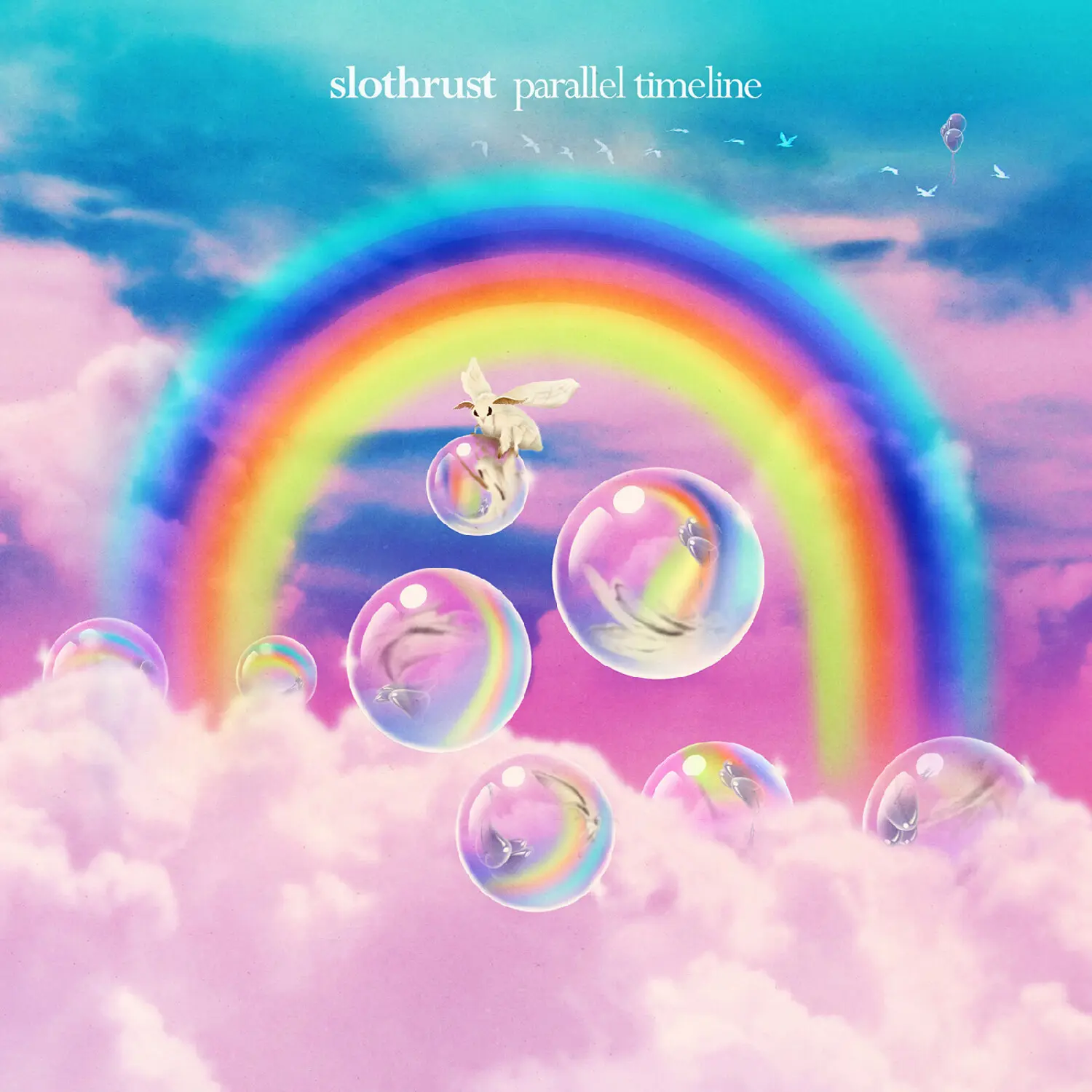 Slothrust - Parallel Timeline - MILKY CLEAR VINYL  [VINYL RECORD - LP] Clear Vinyl