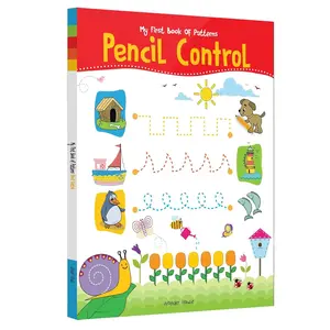 My First Book of Patterns Pencil Control Educational Workbook for Ages 3-5 Fun Exercises to Develop Fine Motor Skills and Writing Confidence