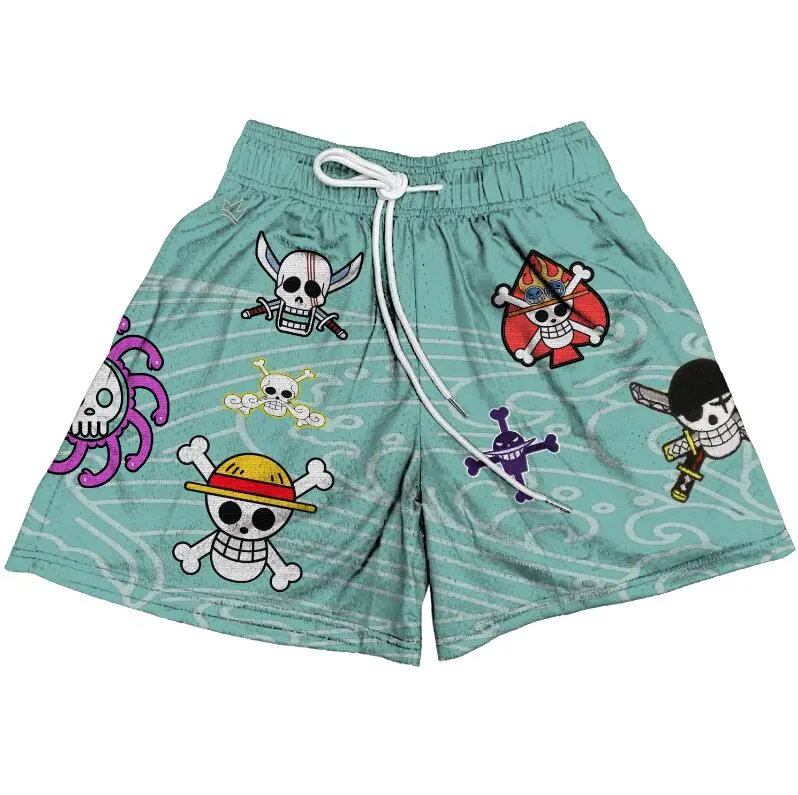 Icon Shorts Men's Basketball Shorts Workout Sport Knee Pants With Pockets Athletic Sweat Walking Sunmmer Embroidery Shorts