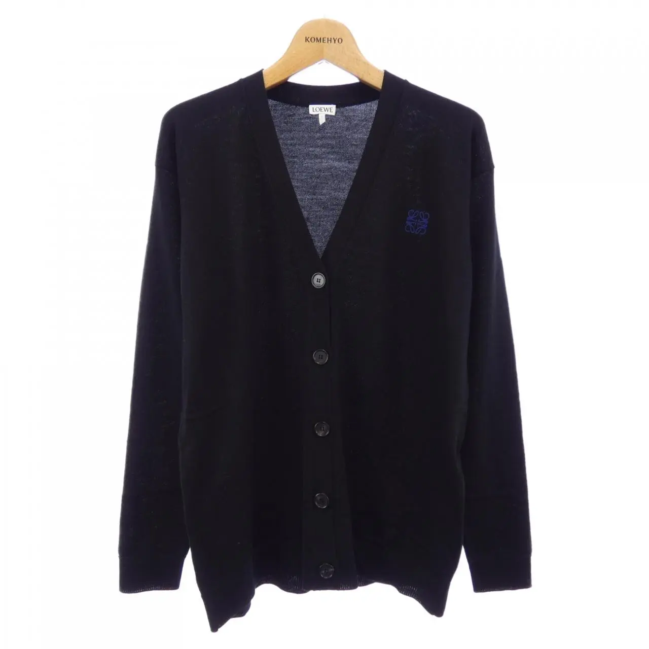 Pre-owned Loewe Others Small Leather Goods ANAGRAM Cardigan