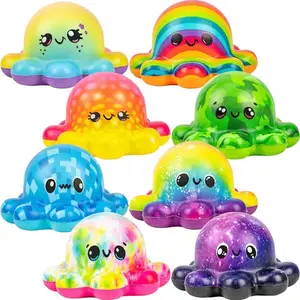 Squishy Octopus 4 In Random - Stress Relief Toy