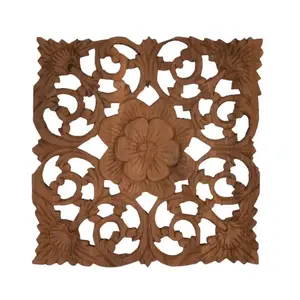 Vintage Indonesian Teak Panel