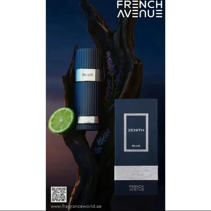 French Avenue Zenith Blue Men's Fresh Aromatic Fragrance 100ml