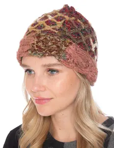 Wool and Recycled Silk Beanie