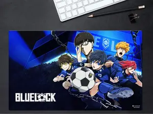 Blue Lock Anime  Playmat (Large Mousepad) Officially Licensed [24"x14"x1/16 Inches]