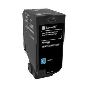 Lexmark 74C1SC0 Cyan Return Program 7K Toner Cartridge
