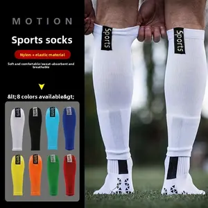 1 Pair Anti-Slip Football Socks - Youth-Friendly, All-Season Use for Soccer, Basketball, Tennis & Cycling - Machine Washable - Multiple Colors Available: Blue, Red, Green, Black, Men' Running Sock, Football Accessories, Football/Grip Socks, Sock for Men