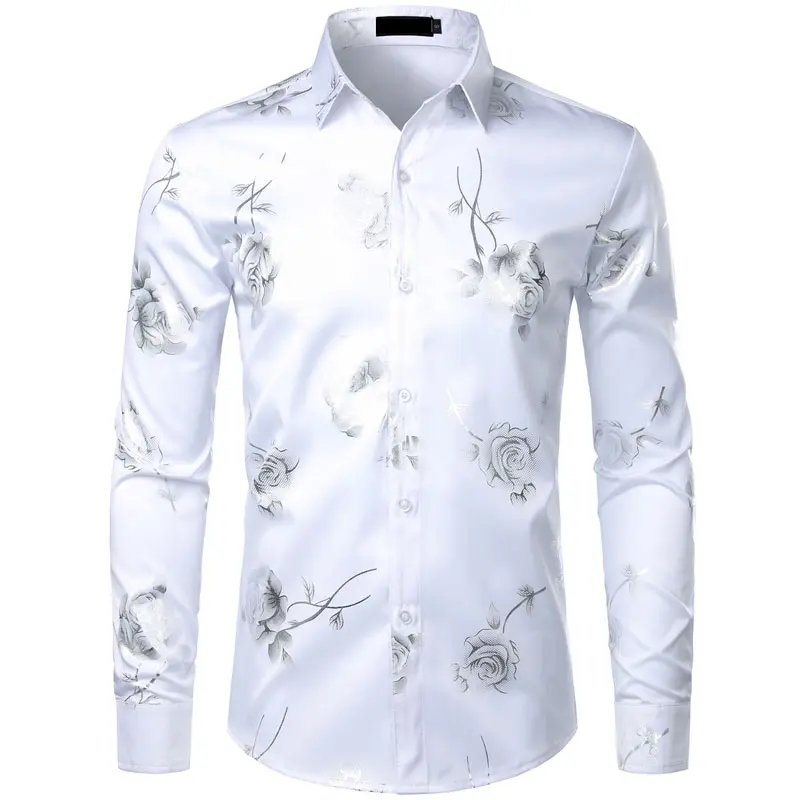 ZEROYAA Mens Hipster 3D Golden Rose Floral Printed Slim Fit Long Sleeve Button Down Dress Shirts Casual Elegant Classy Menswear fourth july shirt Stylish Fabric button shirt Top Black Pink - TikTok ZEROYAA Mens Hipster 3D Golden Rose Floral Printed Slim Fit Long Sleeve Button Down Dress Shirts Casual Elegant Classy Menswear fourth july shirt Stylish Fabric button shirt Top Black Pink - TikTok