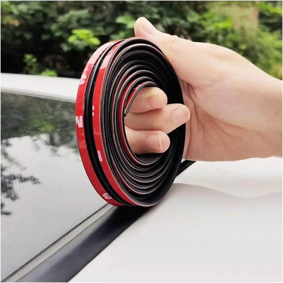20Ft Car Windshield Rubber Seal,Car Windshield Seal Strip,T Shape Automotive Weather Stripping for Front Rear Windshield,Automotive Door Sealing Strip Sunroof Seal summerwins