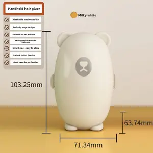 Reusable Penguin Lint Roller Washable Pet Hair Remover Portable Roller Fur Cleaner for Dogs Cats Home Clothing Furniture