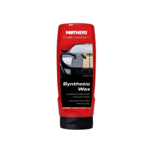 Mothers 16 oz Gold Synthetic Liquid Shine Hard Wax, Automotive Car Paint Care Wax, Shine Hard Waxes