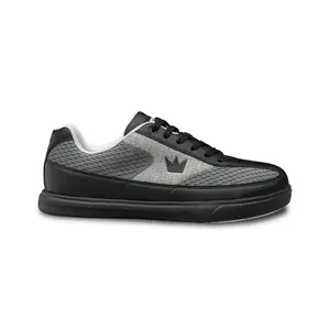 Brunswick Mens Renegade Mesh Bowling Shoes- Grey