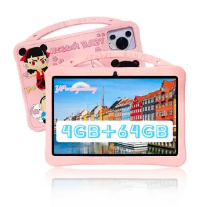 New Year Gift: Android Tablet, 10.1 Inch HD IPS Screen, Anti-Drop Case, Dual Camera, Parental Control, Learning Software, Best Gift