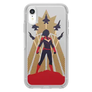 OtterBox Apple iPhone XR Marvel Symmetry Clear Case - Captain Marvel