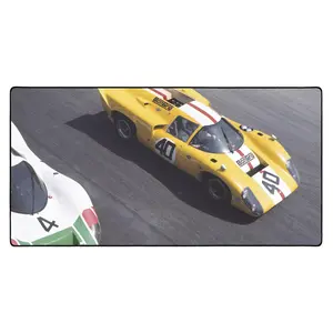 Monza '69 Mouse Pad Pick your fabric, High Quality Materials, Extra Large, Printed in USA. AeroGlyde or DuraGlyde fabric