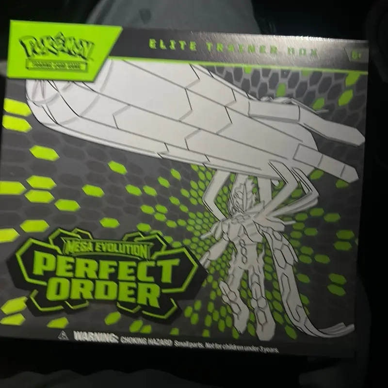 Pokémon Perfect order ETB Pokémon Perfect order ETB