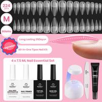 224PCS Medium Stiletto All in One Kit