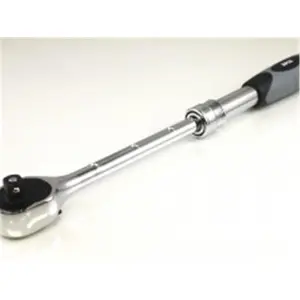 212 MAIN EZR-MR38 Socket Ratchet Torque Wrench - Self Locking Socket Combination Tool with Quick Release, 0.37 in. Wrench Extension, Extendable Handle