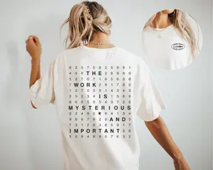 Lumon Industries Severance T-Shirt, Lumon Inspired Sweatshirt, The Work Is Mysterious And Important Hoodie, Severance Movie Tee, Gift For Movie Lovers